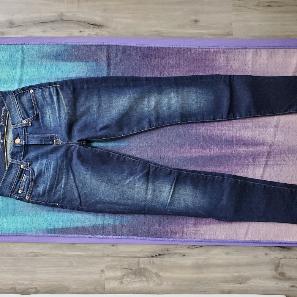 7 for all Mankind Gwenevere skinny jeans 7fam